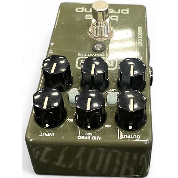 Used MXR BASS PREAMP Bass Effect Pedal