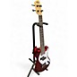 Used Kala Ubass Bass Candy Apple Red Ukulele