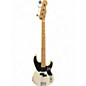 Used 2022 Fender Roadworn Mike Dirnt Signature White Electric Bass Guitar thumbnail