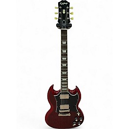 Used Epiphone SG Standard Red Solid Body Electric Guitar