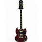 Used Epiphone SG Standard Red Solid Body Electric Guitar thumbnail