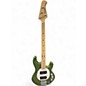 Used Sterling by Music Man Sub 4 Green Electric Bass Guitar thumbnail