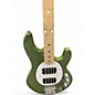 Used Sterling by Music Man Sub 4 Green Electric Bass Guitar