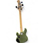 Used Sterling by Music Man Sub 4 Green Electric Bass Guitar