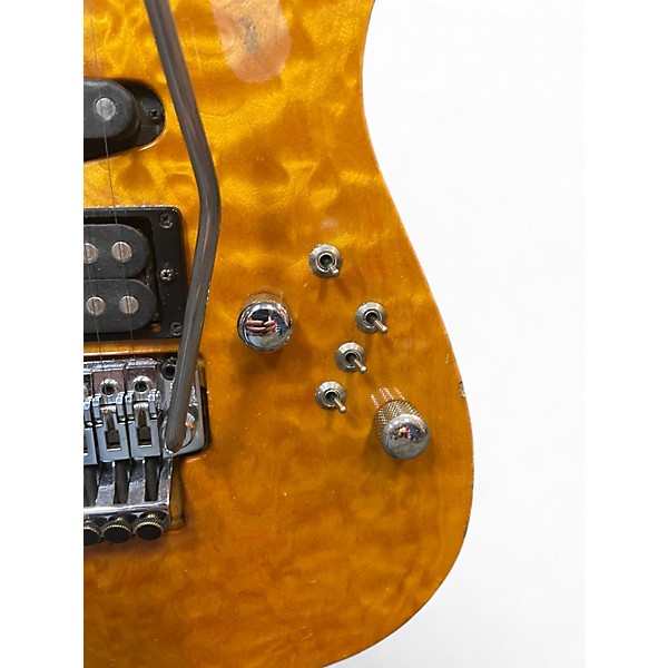 Vintage 1993 Tom Anderson Drop Top TRANSLUCENT YELLOW Solid Body Electric Guitar