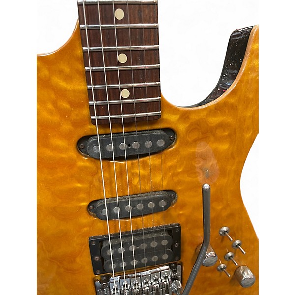 Vintage 1993 Tom Anderson Drop Top TRANSLUCENT YELLOW Solid Body Electric Guitar