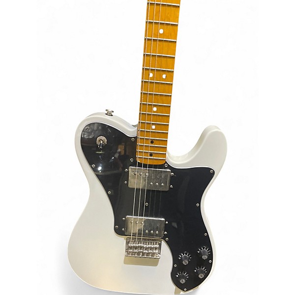 Used Squier Classic Vibe 70s Telecaster Deluxe White Solid Body Electric Guitar
