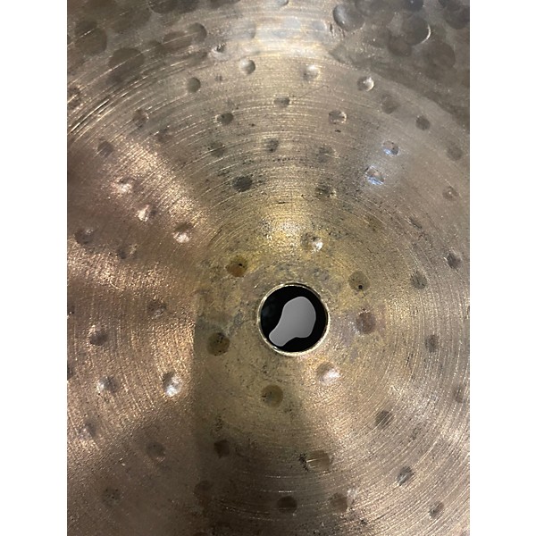 Used MEINL 15in Byzance Dark Hi Hat Pair Cymbal