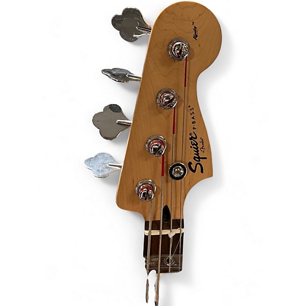 Used Squier P-Bass Metallic Blue Electric Bass Guitar