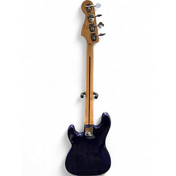 Used Squier P-Bass Metallic Blue Electric Bass Guitar