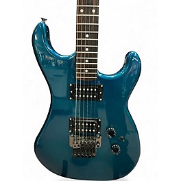 Used Kramer Focus 2000 Blue Solid Body Electric Guitar