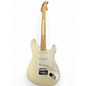 Used Fender American Standard Stratocaster Aged White Plastic Solid Body Electric Guitar thumbnail