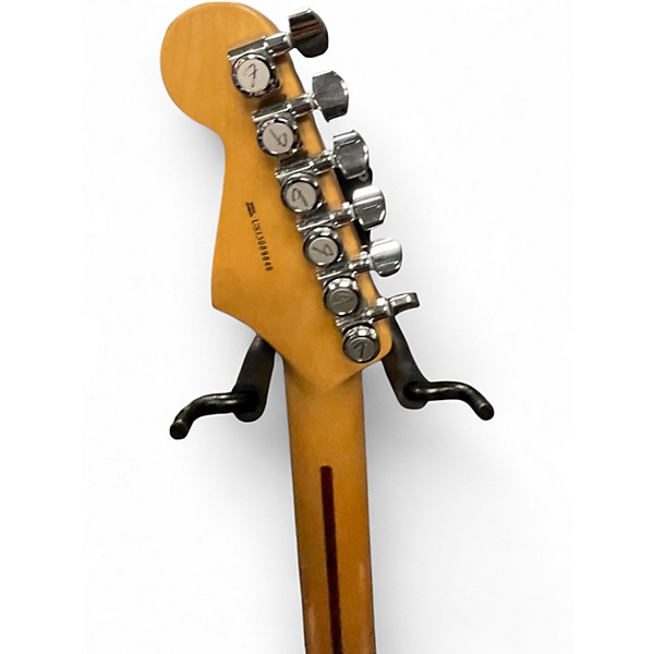 Used Fender American Standard Stratocaster Aged White Plastic Solid Body Electric Guitar