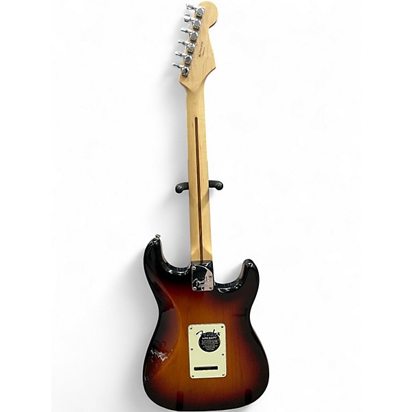 Used 2008 Fender American Deluxe Stratocaster Sunburst Solid Body Electric Guitar