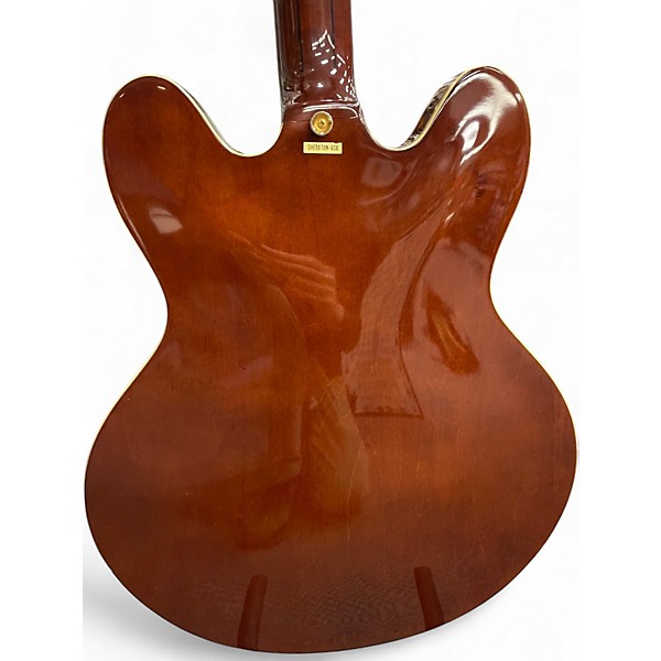 Vintage 1991 Epiphone Sheraton Vintage Sunburst Hollow Body Electric Guitar