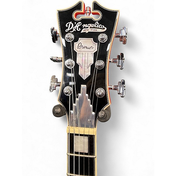 Used D'Angelico DAPDCFRCSCB Fiesta Red Hollow Body Electric Guitar