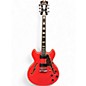Used D'Angelico DAPDCFRCSCB Fiesta Red Hollow Body Electric Guitar
