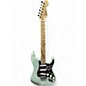 Used Squier Standard Stratocaster Teal Solid Body Electric Guitar thumbnail