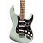 Used Squier Standard Stratocaster Teal Solid Body Electric Guitar