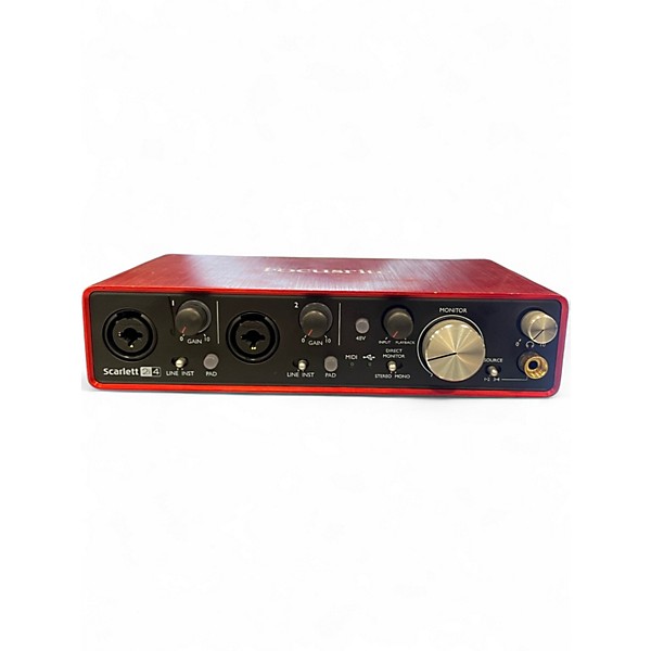 Used Focusrite Scarlett 2i4 Audio Interface