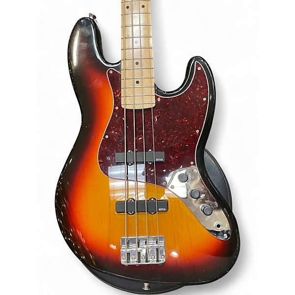 Used Fender Standard Jazz Bass 2 Color Sunburst Electric Bass Guitar