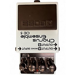 Used BOSS CE5 Chorus Ensemble Effect Pedal