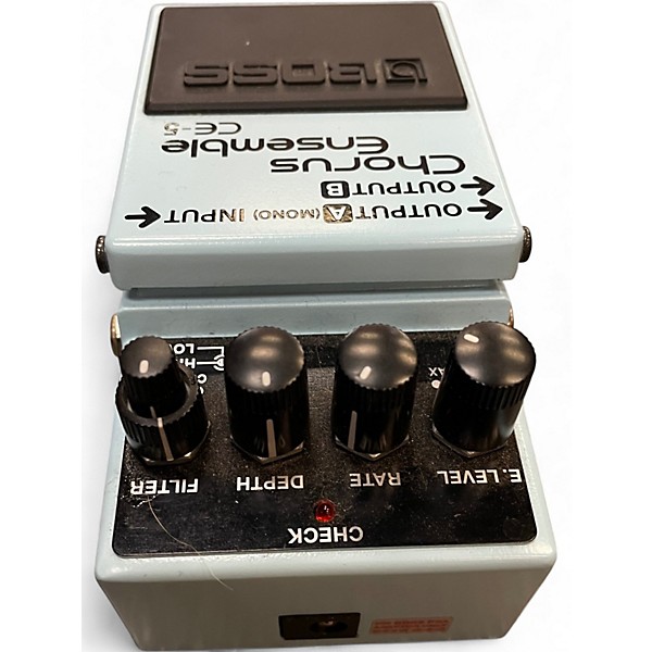 Used BOSS CE5 Chorus Ensemble Effect Pedal