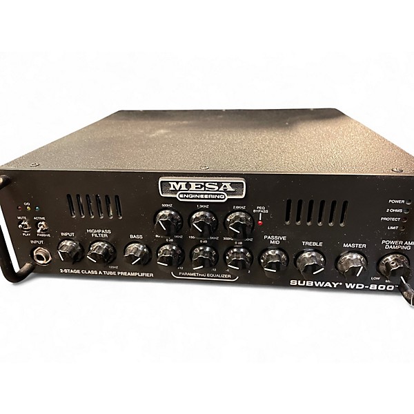 Used MESA/Boogie SUBWAY WD-800 Bass Amp Head