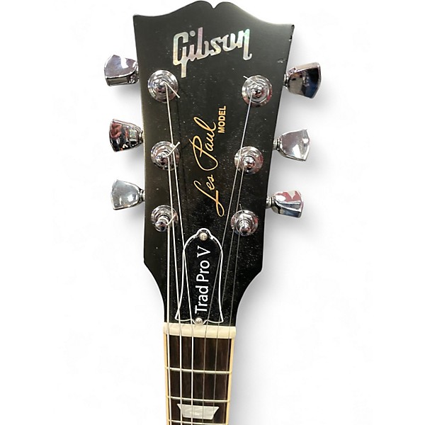 Used Gibson Les Paul Traditional Pro V Tobacco Burst Solid Body Electric Guitar