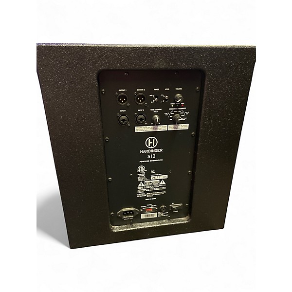 Used Harbinger VS12 Powered Subwoofer