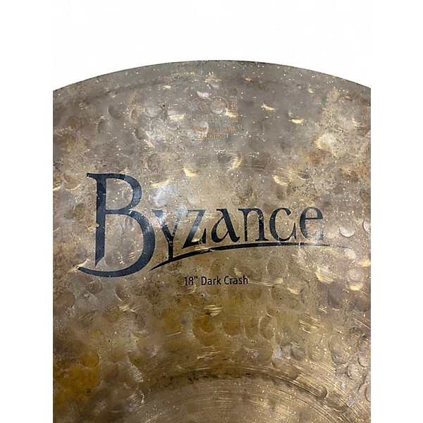 Used MEINL 18in Byzane Dark Crash Cymbal
