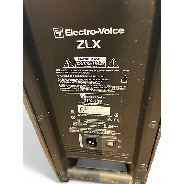 Used Electro-Voice ZLX-12P 12in 2-Way Powered Speaker