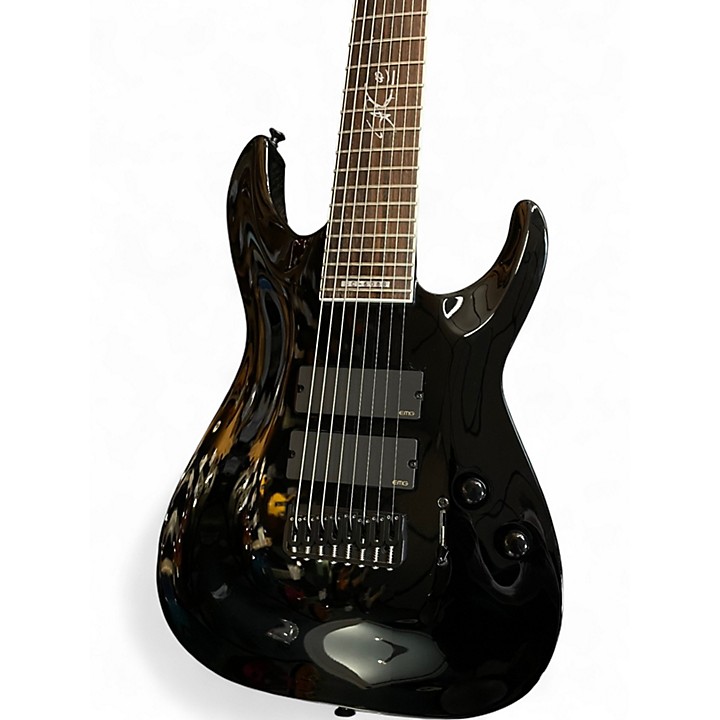 Used ESP LTD SC608B Stephen Carpenter Signature Baritone Black
