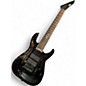 Used ESP LTD SC608B Stephen Carpenter Signature Baritone Black Solid Body Electric Guitar