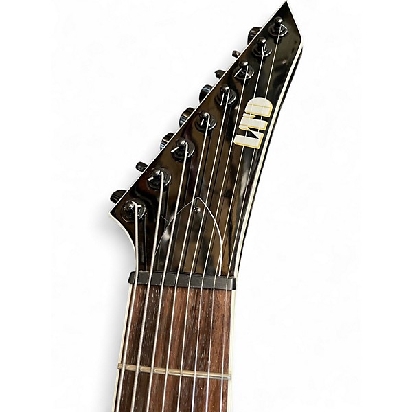 Used ESP LTD SC608B Stephen Carpenter Signature Baritone Black Solid Body Electric Guitar