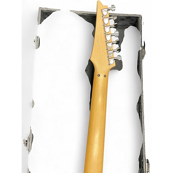 Vintage 1997 Ibanez UV777-BK Black Solid Body Electric Guitar