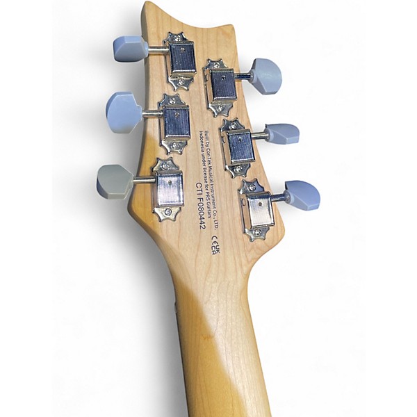 Used PRS SE Silver Sky NYLON BLUE Solid Body Electric Guitar