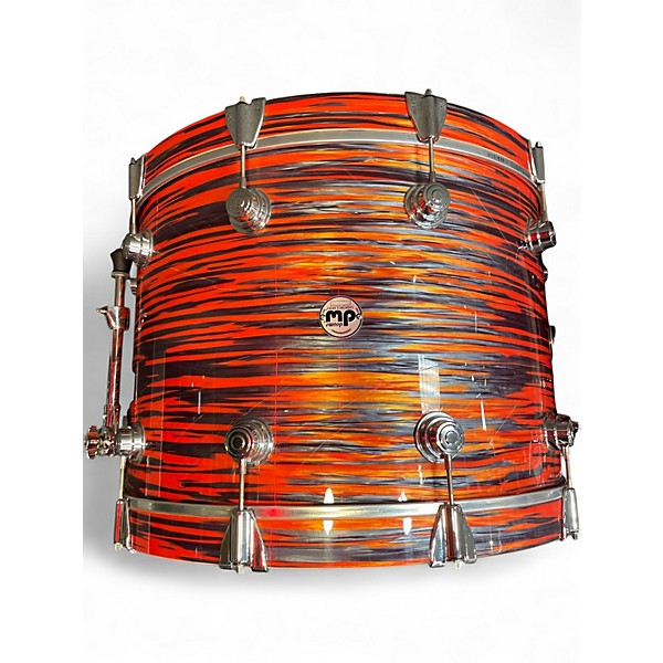 Used DW 3 Piece COLLECTORS  TIGER OYSTER Drum Kit