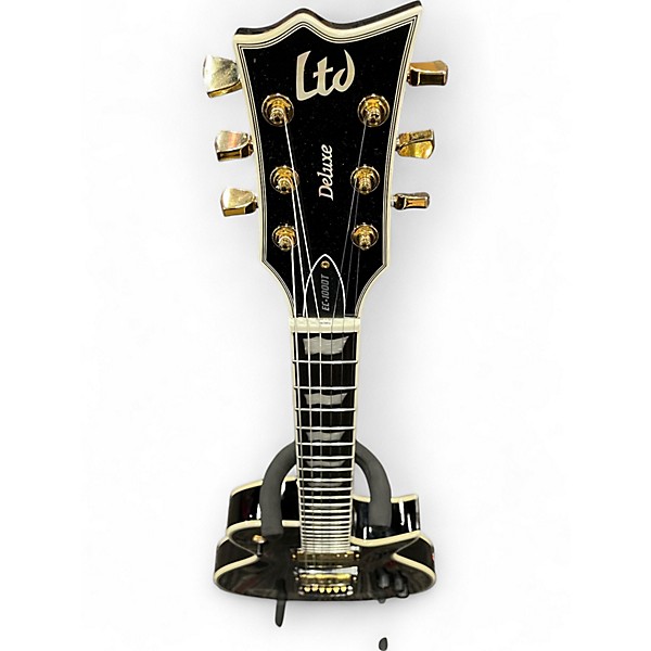 Used ESP LTD EC1000T CTM Black Solid Body Electric Guitar