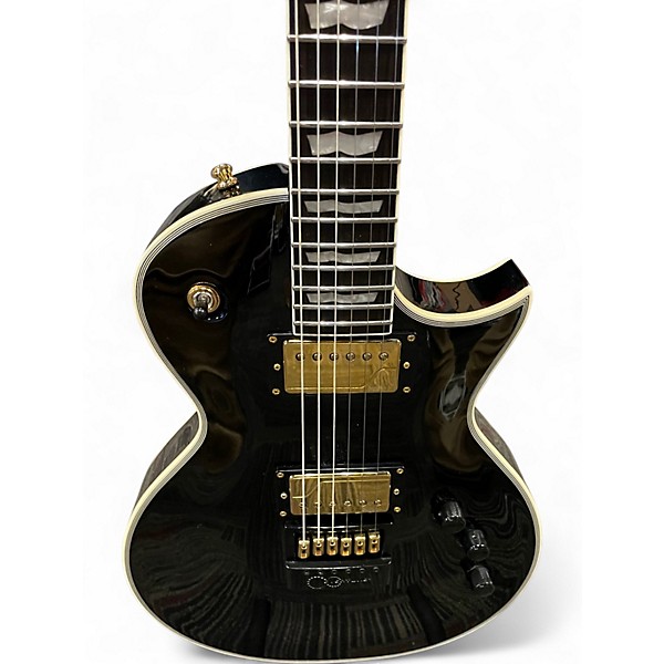Used ESP LTD EC1000T CTM Black Solid Body Electric Guitar