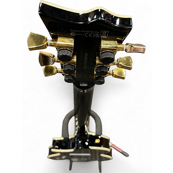 Used ESP LTD EC1000T CTM Black Solid Body Electric Guitar