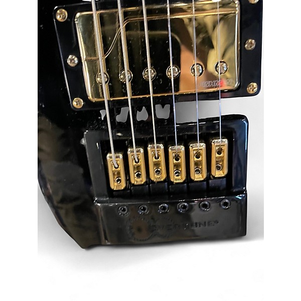 Used ESP LTD EC1000T CTM Black Solid Body Electric Guitar