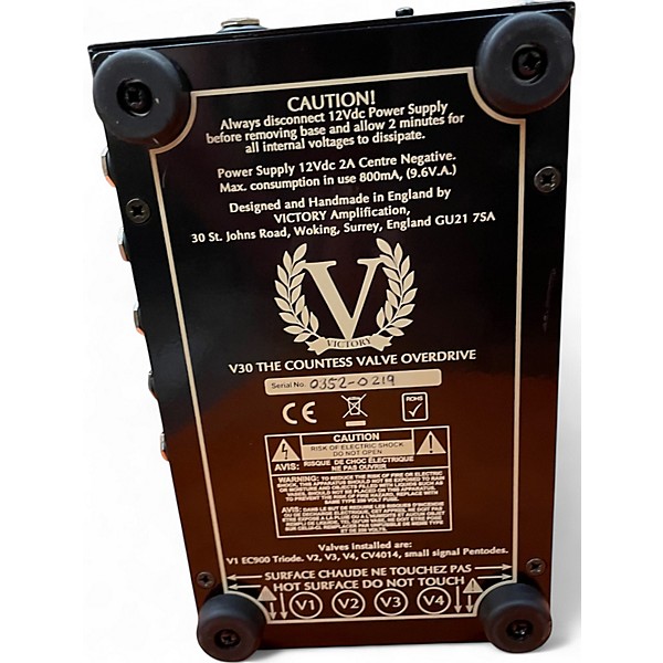 Used Victory V4 The Countess Guitar Preamp