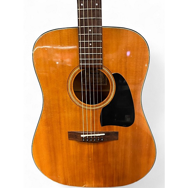 Used Ibanez aw-18 Natural Acoustic Guitar