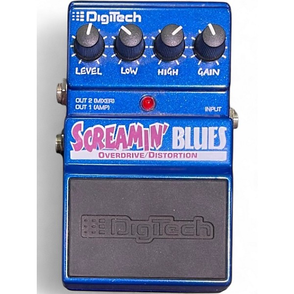 Used DigiTech Screamin' Blues Overdrive Effect Pedal