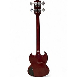 Used Gibson SG Bass Red Electric Bass Guitar