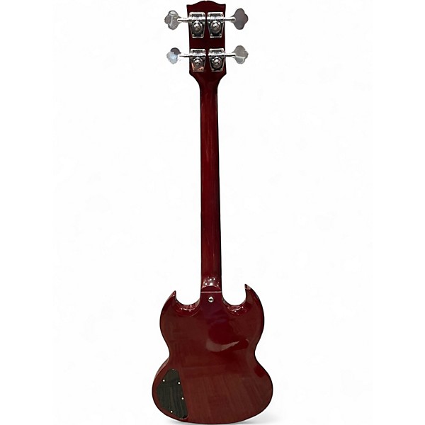 Used Gibson SG Bass Red Electric Bass Guitar