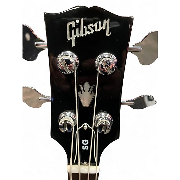 Used Gibson SG Bass Red Electric Bass Guitar
