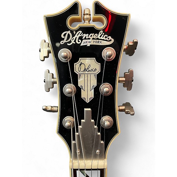 Used D'Angelico Ltd Deluxe Brighton Rust Solid Body Electric Guitar