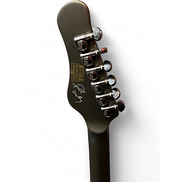 Used Schecter Guitar Research Paul Wiley Noir Carbon Grey Solid Body Electric Guitar